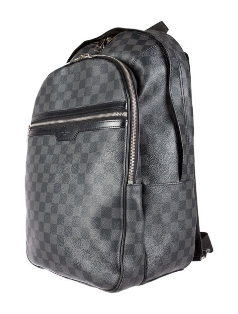 louis vuitton michael backpack replica|louis vuitton black damier backpack.